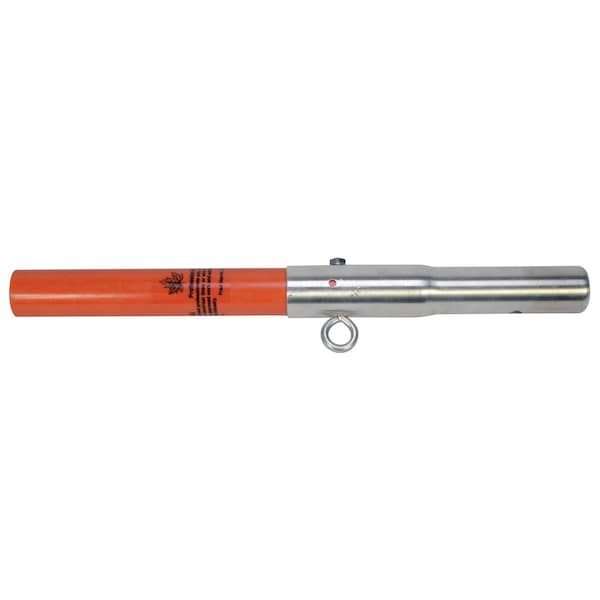 Fiberglass Pruner Adapter with eyebolt 14.9" x2.7" x1.3"